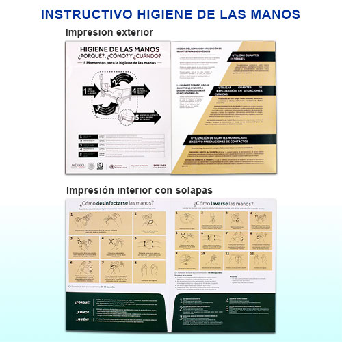 impresion de instructivos