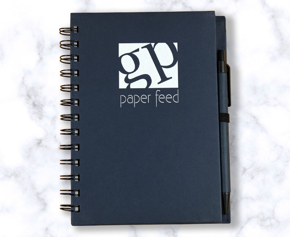 libretas con logotipo