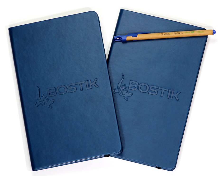 libretas con logotipo