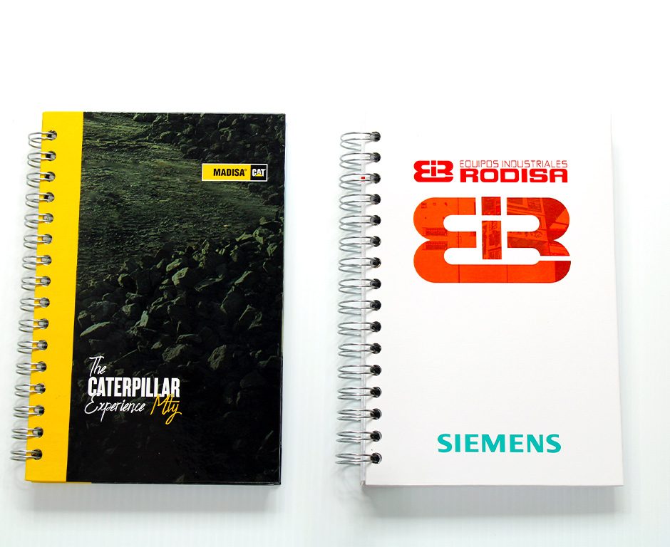 libretas promocionales con logotipo